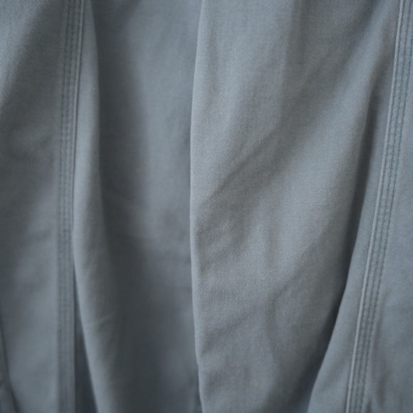 Hollister Women’s Light Gray Low-Rise Baggy Cargo Pants Sz 4R - Picture 15 of 16